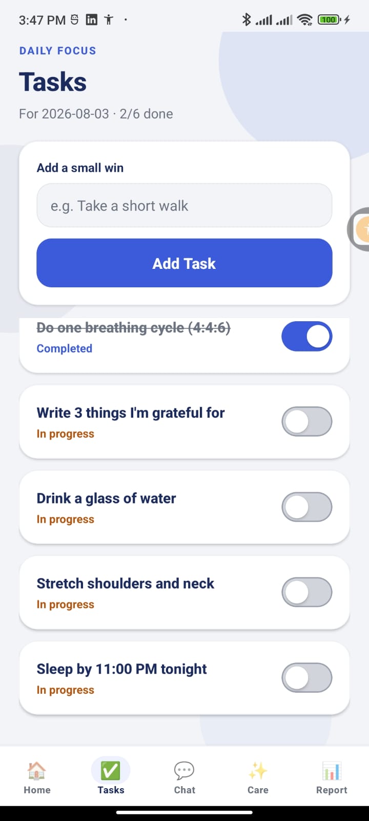 Mind Sentinal AI screen 21